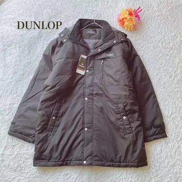DUNLOP MOTORSPORT [3L] 블랙 에코 다운 자켓 방한