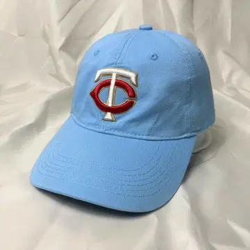 MLB 미네소타 트윈스 자수 로고 6패널 캡