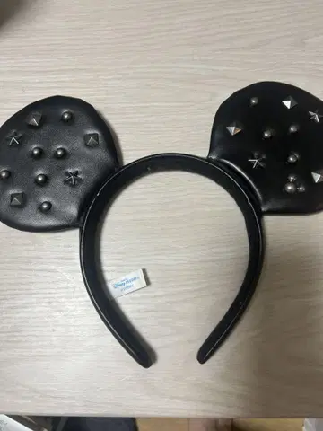 디즈니 스터드 머리띠 블랙