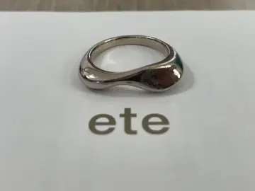 새상품급 ete 반지 로우 SV925 11호