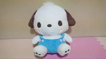 산리오 포차코 기가 점보 오버롤 BIG 봉제 인형