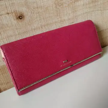 JILLSTUART 핑크 접이식 지갑