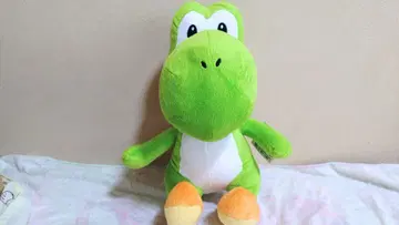 한정품] 슈퍼 마리오 특대 사이즈 봉제 인형 요시