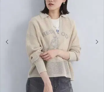 메쉬 스키퍼 니트
