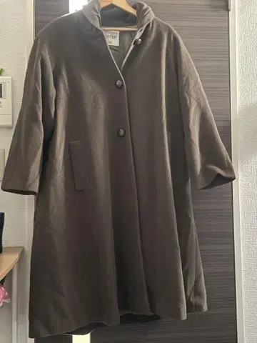 FrescOggi 브라운 롱 코트