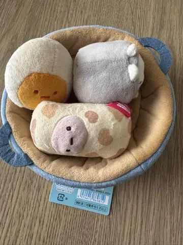 스미코구라시 오뎅 봉제 인형 세트 테노리 봉제 인형