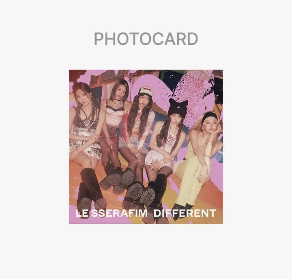 Le Sserafim DIFFERENT Japanese album