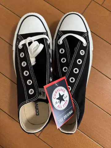 CONVERSE ALL STAR 블랙 로우 컷