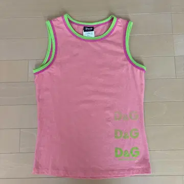 D&G 탱크탑 핑크
