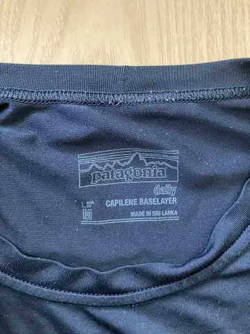 파타고니아 CAPILENE BASELAYER M 네이비