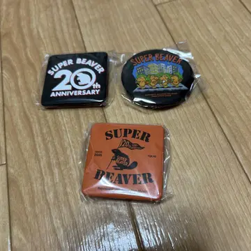 SUPER BEAVER 가챠 캔뱃지