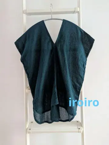 iroiro 군청 SC Cotton TSUBAME Shrit 그린 제비