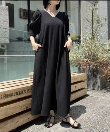 아파트 바이 롤리즈 백산 원피스 블랙