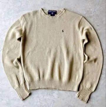 [스테디셀러] Ralph Lauren 코튼 니트 베이지