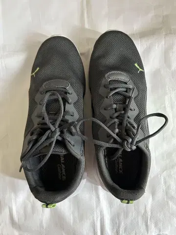 Puma 러닝화 그레이/라임