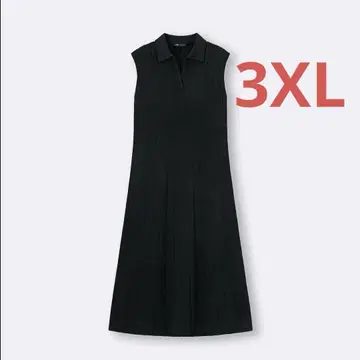 지유 스키퍼 폴로 원피스 3XL 블랙