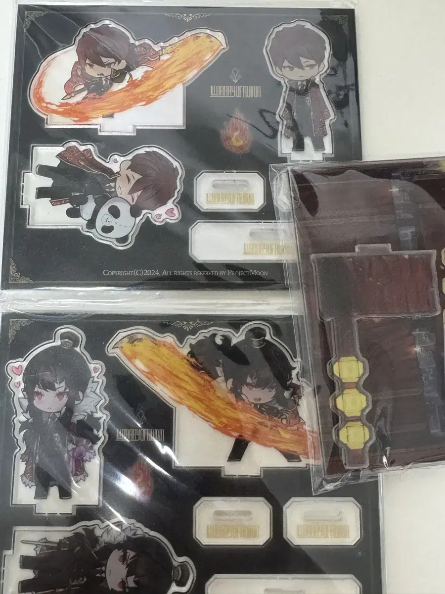 HamHamPangPang Xiao Lowell Background Acrylic Set