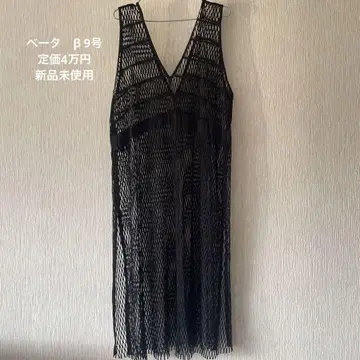 미사용 새상품 베타 메쉬 원피스 9호 정가 4만 엔 파이브 폭스