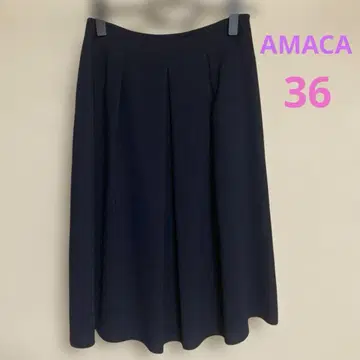 아마카 AMACA 봄/여름용 스커트 36 사이즈