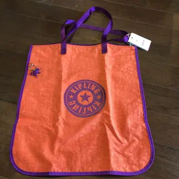 Kipling Hip Hurray 토트백 오렌지