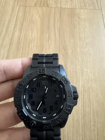 Luminox 블랙 쿼츠 손목시계