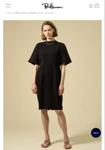 ronherman 론 헤르만 cabanabash T-dress