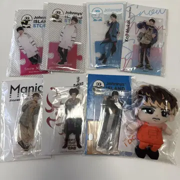 SnowMan 무카이 코지 아크릴 스탠드 스노우 칠