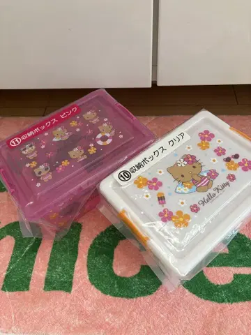 일광화상 키티 복권 수납 박스 핑크 2개