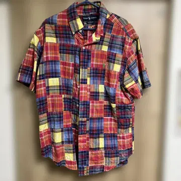 Ralph Lauren 커스텀 핏 반팔 셔츠 L