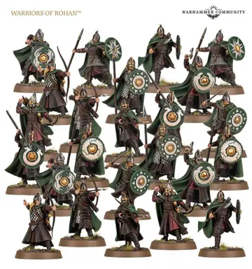 Warriors of Rohan x24 프라모델 키트