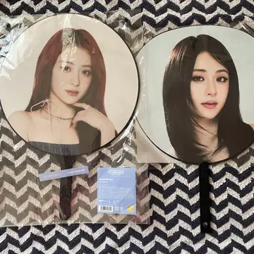 윤진 부채 LeSserafim 르세라핌 르세라핌