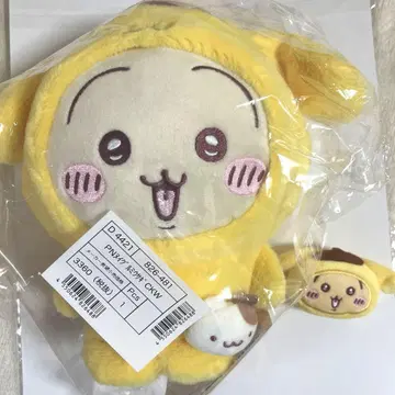 치이카와 토끼 산리오 폼폼푸딩 봉제 인형 헤어 클립