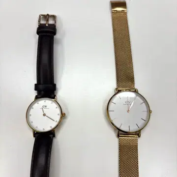 Daniel Wellington 심플한 손목시계 2종 세트