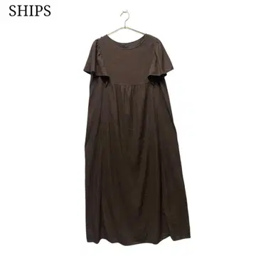SHIPS 린넨 원피스 브라운 쉽스