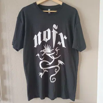 NOFX x SICK OF IT ALL 한정판 콜라보 티셔츠 사이즈 L