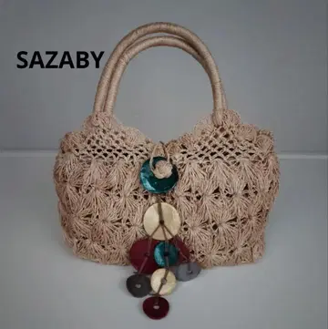 사자비 SAZABY 카고 백