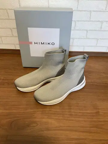 HIMIKO 니트 그레이스 스니커즈 부츠