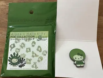오사카 간사이 엑스포 일본관 헬로키티 Algae 조류 핀 배지 마리모