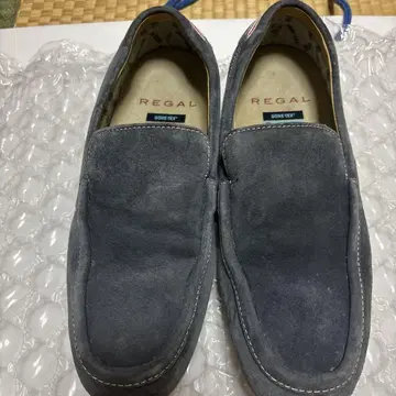REGAL 스웨이드 그레이 슬립온 24.5cm 상당 FR24