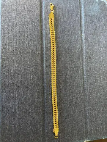 골드 체인 팔찌 약 20cm
