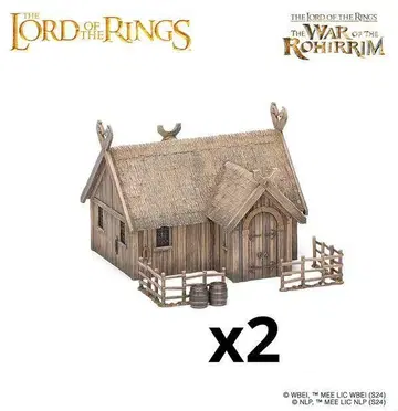Rohan House terrain x2 모형 키트