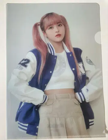 NMIXX 릴리 클리어 파일 서울 네이비 펜미 미사용 새상품