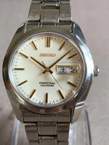 세이코 손목시계 8f33 -0040 퍼페츄얼 달력 작동 상품