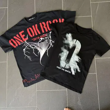 ONE OK ROCK 티셔츠 2장 세트