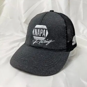 NAPA NASCAR 헨드릭 자수 로고 6패널 메쉬 캡