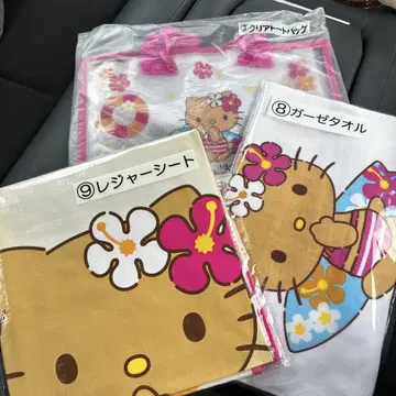산리오 복권 일광화상 키티 3개 세트