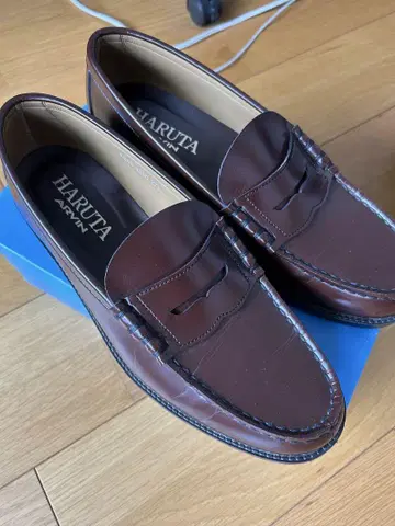 HARUTA 로퍼 브라운 26.5cm