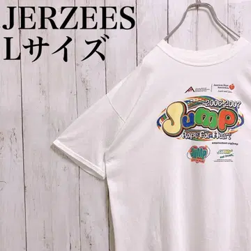 저지 오버 사이즈 티셔츠 00s Jump 이벤트 반팔 해외 수입