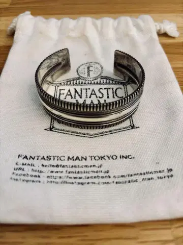FANTASTIC MAN BANGLE 139 실버