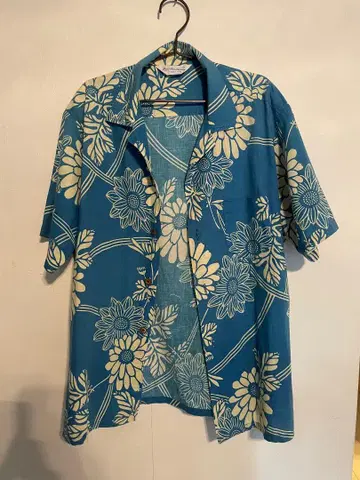 Duke Kahanamoku 알로하 셔츠 반팔 꽃무늬